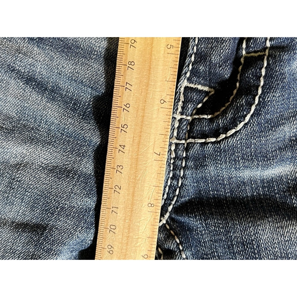 Buckle‎ Black Bootleg Jeans Blue Denim Womens Size 29Rx23 - Picture 4 of 12